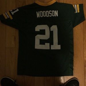 #21 Charles Woodson packers jersey